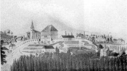 128 L. Kovács images of the historic park come from a 19 th -century engraving that shows the former French garden as it once was (Figure 2). Figure 2.