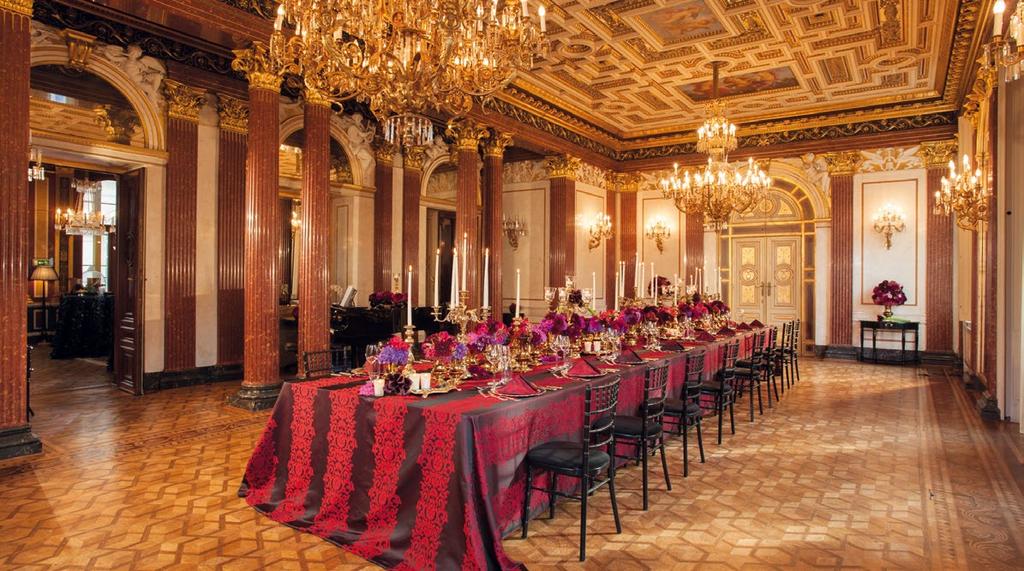 Banquet hall in the Gerstner Beletage in Todesco Palace Gerstner Beletage in Todesco Palace Erected in