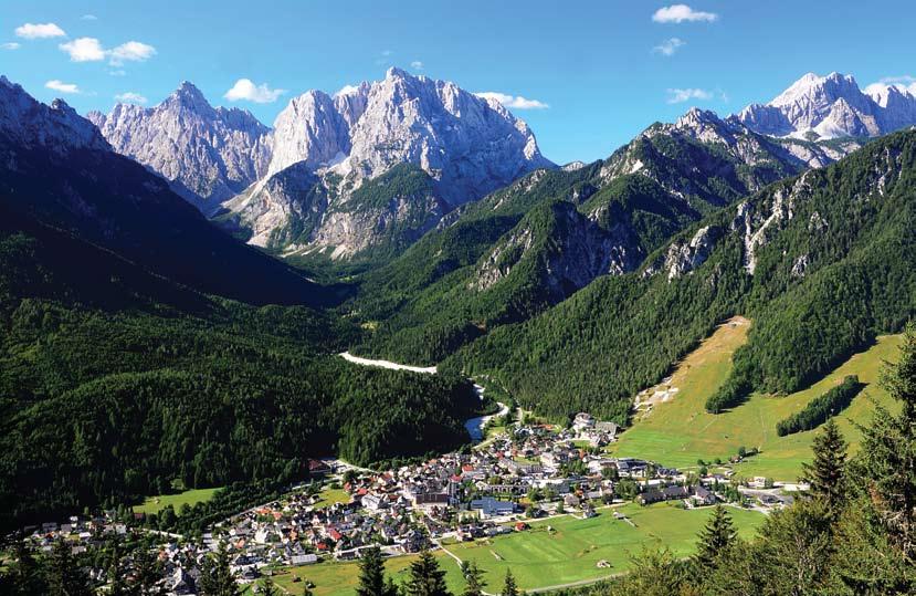 About Kranjska Gora München Wien Green, active and healthy! Discover the idyllic village surrounded by forests, hiking and cycling routes, ski resorts and a rich cultural heritage.