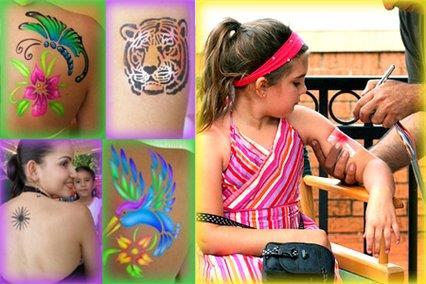 Tattoos without any Moms or Dads getting upset over it!