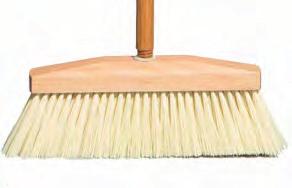 We use top quality bristles that will not shed during usage. This item makes sweeping a little easier.