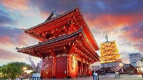 Head to Asakusa and visit Sensoji the oldest temple in the city. Enter this 7th Century Buddhist temple by passing through the Thunder Gate, indicated by a massive red lantern.