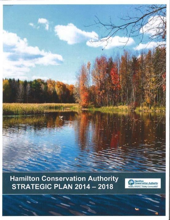 Current HCA Strategic Plan & Goals Water Management Natural Heritage Conservation