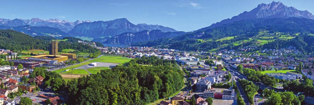 Best service in the heart of Switzerland Your contact person The excellent transport connections to the tourist city of Lucerne make us the