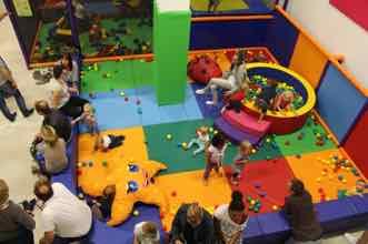 Create a safe space for children from 1 up to 4 years old Huge variety of activities like play panel,