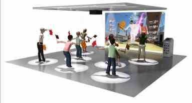 Virtual Fun Zones Single or multi-user players Create a safe space