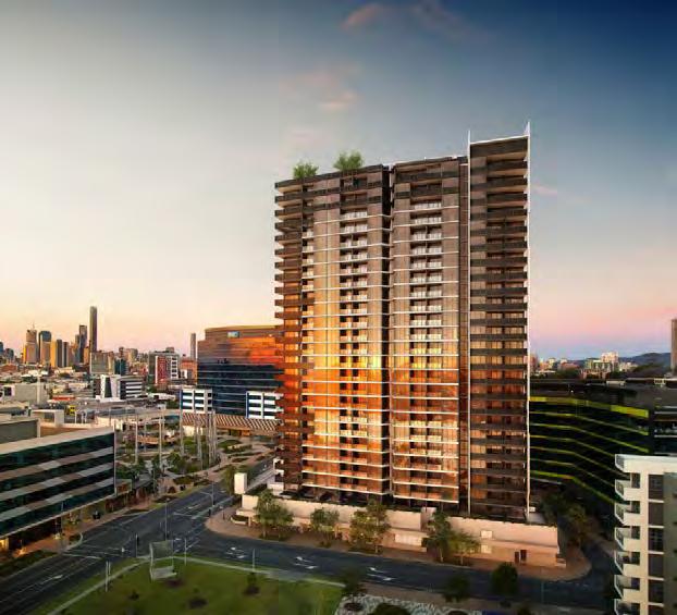 Haven Newstead is a 25 story, 223 residential apartment and high end retail complex, located in the suburb of Newstead, in Brisbane QLD.