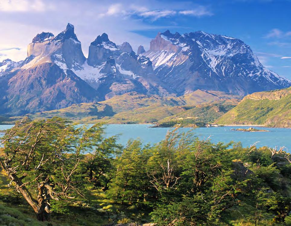 scenery of Torres del Paine on a three-night stay at the park. Along with visits to Buenos Aires and Santiago, we discover the remarkable diversity of South America.