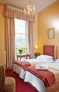 bedrooms, five of which offer four poster beds, making Bailbrook Lodge the only