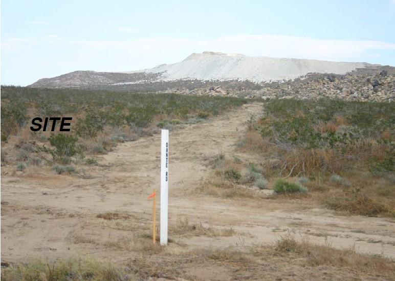00 foot frontage, Gentle Topographic Slope, located North of Stoddard Wells freeway exit #54 and just south of proposed I-5 & High Desert Corridor Offered at $,888,000