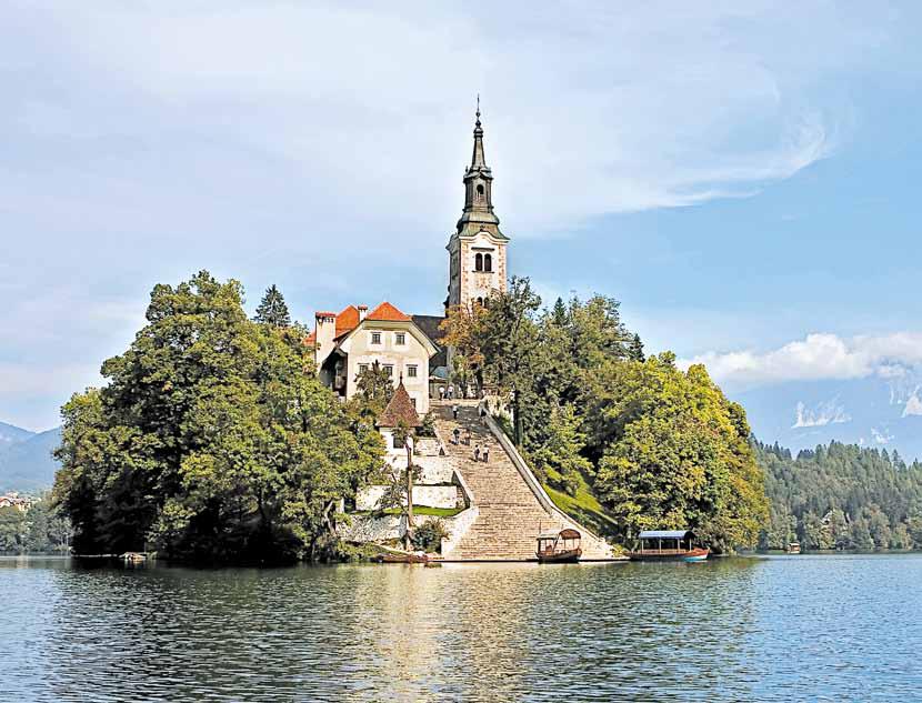 Bled Island - Church of St. Mary Onto Croatia. Guided City Tour of Zagreb. After a buffet breakfast, check out and drive to the Croatian Capital City of Zagreb. On arrival, enjoy lunch.