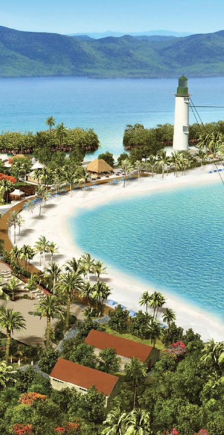 HARVEST CAYE, BELIZE FEEL FREE TO UPGRADE YOUR CARIBBEAN EXPERIENCE Introducing Harvest Caye, the Caribbean s premier resort-style destination, developed as part of The Norwegian Edge, a $400 million