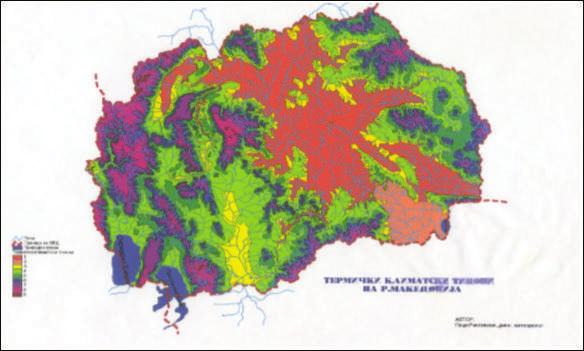 Rreth 40,000 ha tokë e ujitur është subjekt i erozionit, me një humbje mesatare vjetore të tokës prej rreth 300,000 m 3.