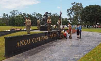 The Hervey Bay RSL Sub-Branch presented a Remembrance Day ceremony for veterans and locals alike