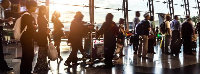 #1 CHECK-IN COUNTER Busiest Airports in the World START OFF WITH FAST, ACCURATE SELF- SERVICE TICKETING. The U.S. is home to five of the 10 busiest airports in the world.