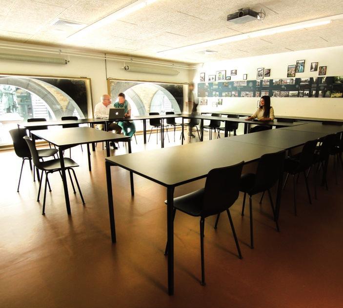 Kwac-Studio Salle Vive MEETING ROOM Seminar and/or meeting room with a maximum seating capacity of 40, equipped with tables and chairs Area: