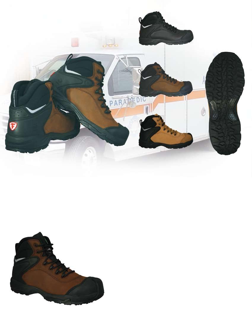 ULTALITE 6 COMFOT PO / CTL6IASB ocky Brown ULTALITE 6 INCH COMFOT PO LEATHE COMPOSITE TOE SAFETY BOOT Sand 3 COMFOT BY DAWGS TACTION BY FIESTONE 600D Nylon comfort cushioning Phylon Nylon coated