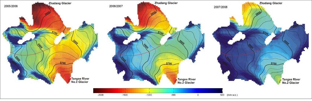 Christoph Schneider 16/23 Glacier mass balance modelling - spatially