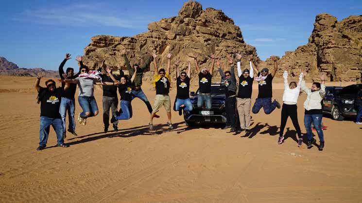 Experience full day of off-road driving along the southern border of Wadi Rum via the old Roman Road and discover natural rock bridges and incredible sculptures.