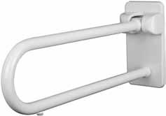 Folding support rail with base 60 cm. 603709 Asidero abatible con placa trasera 70 cm. Folding support rail with base 70 cm. 603809 Asidero abatible con placa trasera 80 cm.