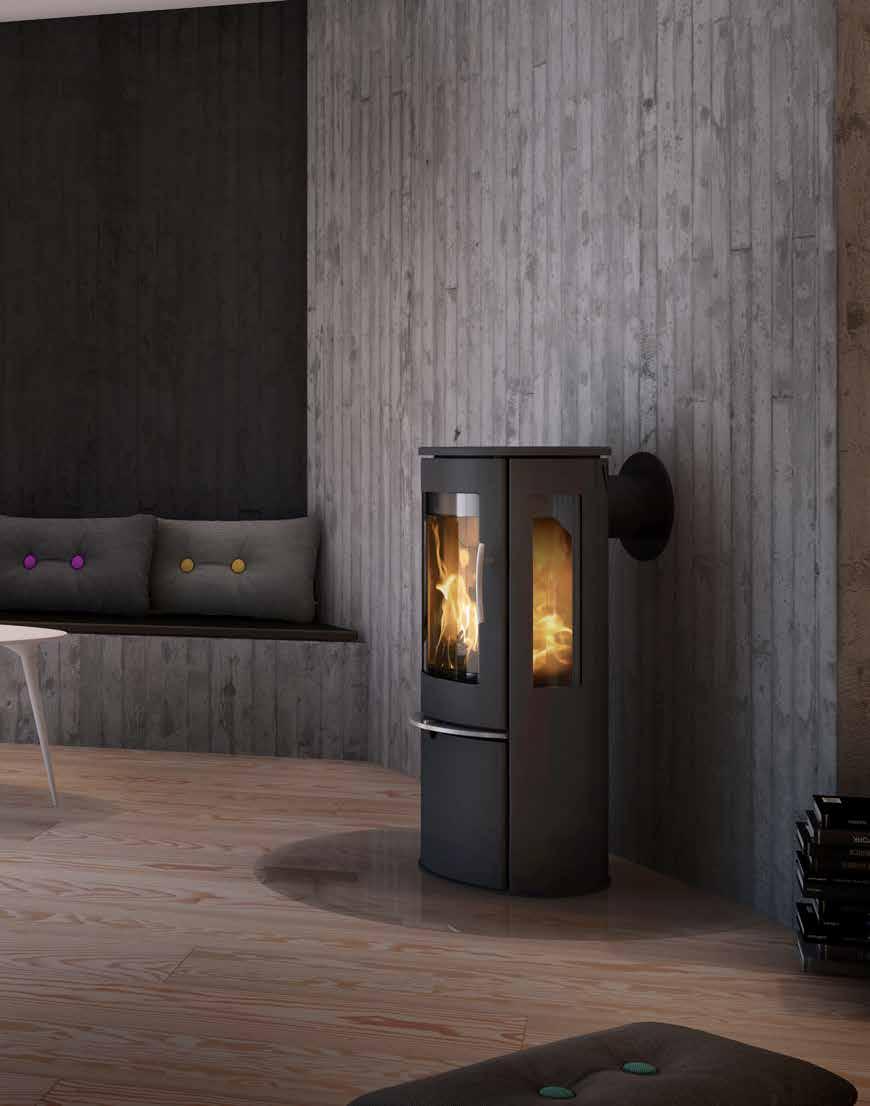 Create your own stove The Lotus Liva series offers countless possibilities here, only your imag i nation sets the limits.
