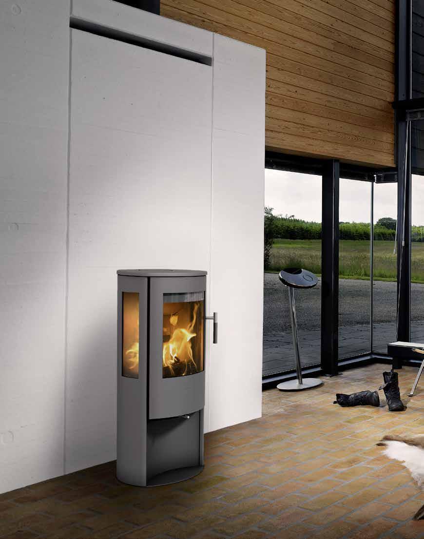 Lotus Mira REFINED DESIGN The new Mira 1 wood burning stove combines form and function in the most remarkable ways.
