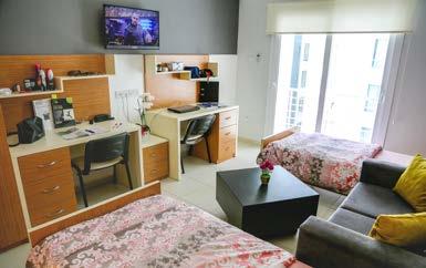 Please contact out team at accommodation@rocapply.com 5 Star Hotel Comfort in the best modern dorm... Your Home in EMU.