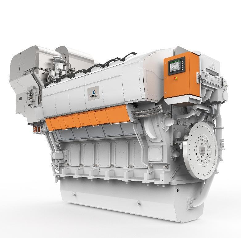 A brand new medium-speed Wärtsilä 31 engine launched in June The Wärtsilä 31 engine is the marine industry s most advanced, powerful, fuel efficient, fuel flexible, and environmentally sound engine
