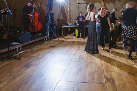 gorgeous oak dance floor, which can