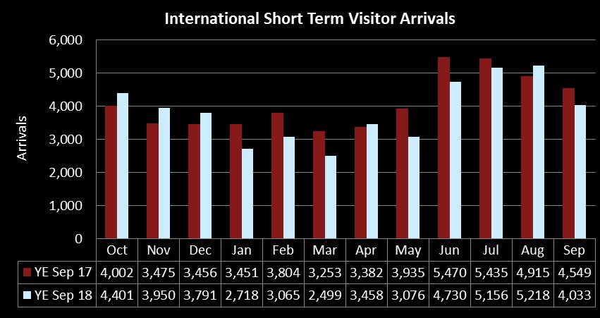 International Visitor Survey Summary