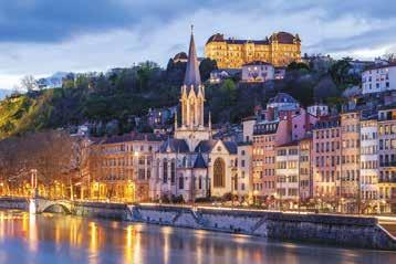 Fly by scheduled flight to Lyon or travel by train from London St Pancras. Upon arrival transfer to the Amadeus Provence and embark.