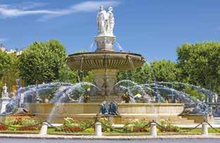 POST-CRUISE EXTENSION Fountain, Aix-en-Provence AIX-EN-PROVENCE POST-CRUISE EXTENSION 7 th to 10 th September 2019 PRICES PER PERSON Based on double occupancy Vineyards of the Beaujolais region near