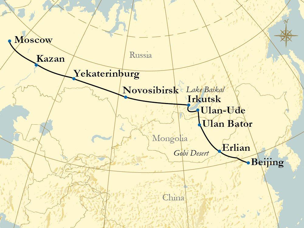 Itinerary Moscow Nizhniy Novgorod