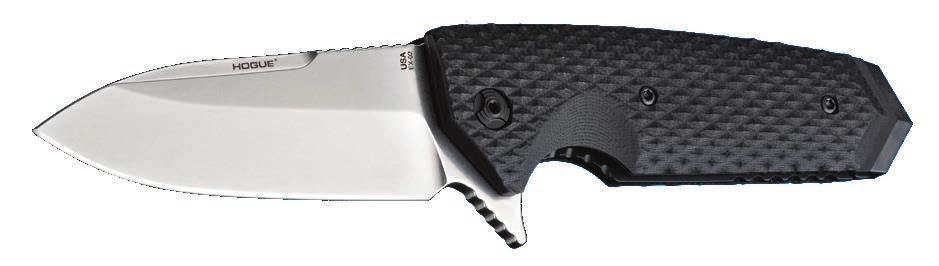 EX-02 FLIPPER SPECS 3.375 or 3.75 Spear Point or Tanto 7.875-8.75 Overall Length 5.04-7.08 oz Weight BLADE 0.