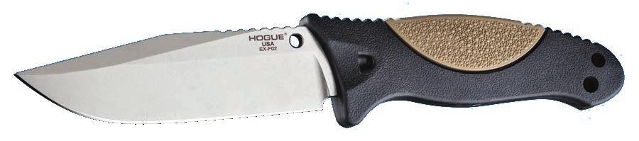 The ambidextrous auto retention sheath allows you to effortlessly stow the knife safely and securely without inhibiting access when you need it.