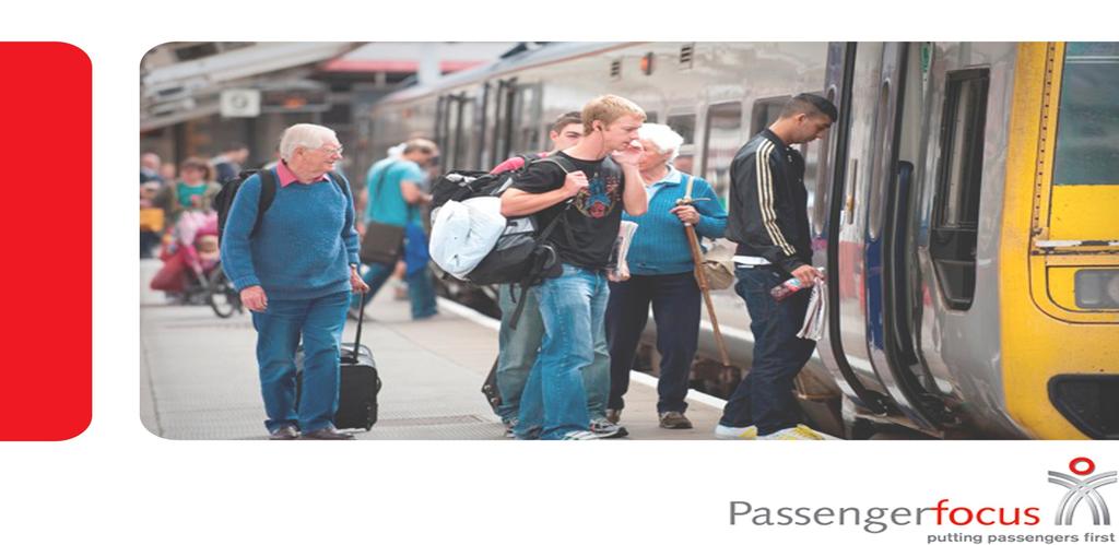 National Passenger Survey PTE Report for Contacts: David Greeno Passenger Focus 1 Drummond Gate London, SW1V 2QY Tel: 123 837 Email: david.