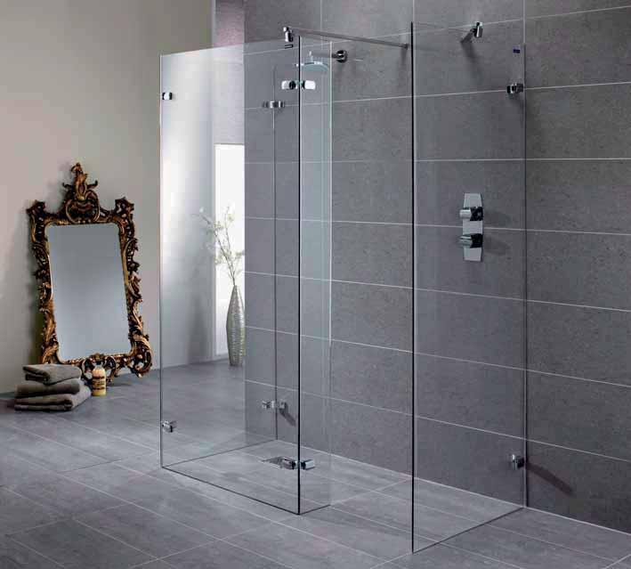 Through a combination of skilled engineering and high quality materials, endless configurations of wetrooms