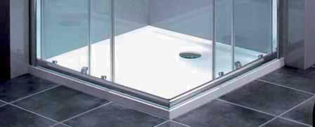 SHOWER TRAYS square shower tray LPS SHOWER TRAYS (LOW PROFILE STONE RESIN) The LPS shower tray has an acrylic capped surface with a stone resin infill providing a very strong solution.
