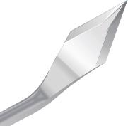 Ophthalmic Microsurgical Knives Our knives allow enhanced control and precision, deliver great sharpness and quality, while maintaining the cost low. Stab Knives Crescent Knives Ref. No.
