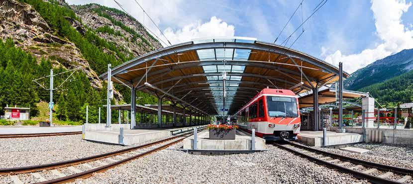 4 Travel to Zermatt by train By train Zermatt offers direct rail links from Swiss cities and airports.