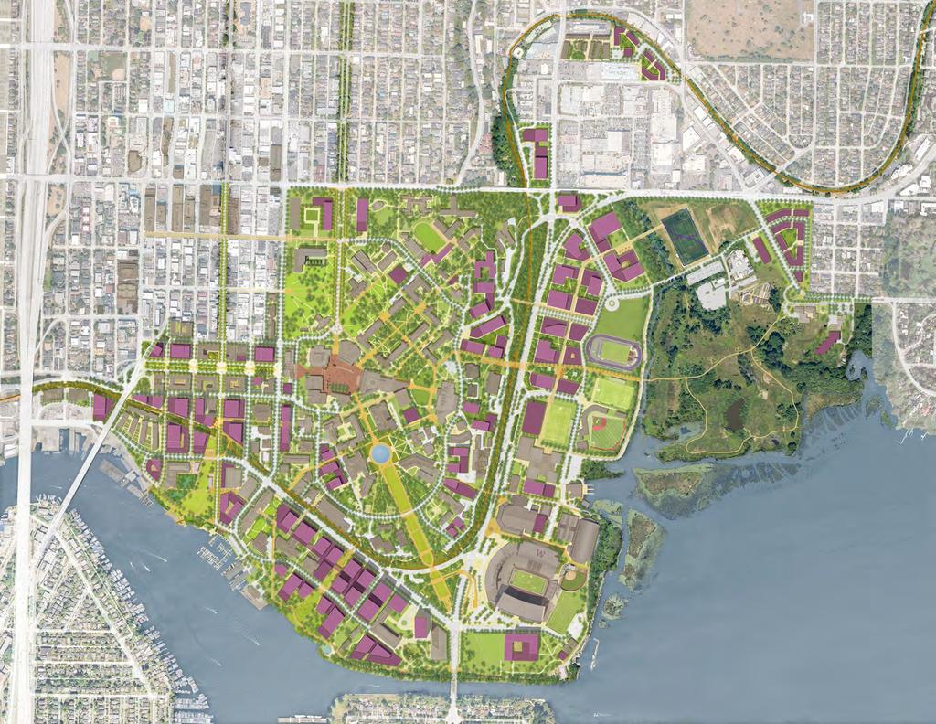 2018 UW CAMPUS MASTER PLAN PROJECT SITE Long-Term Vision, Campus at Full Build-out Figure 70.