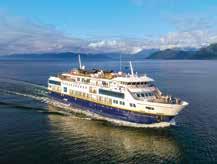 YACHT-SCALE EXPLORING IN THE SAN JUAN ISLANDS The brand-new ship National Geographic Venture s small scale and maneuverability make her ideal for exploring the San Juan Islands.