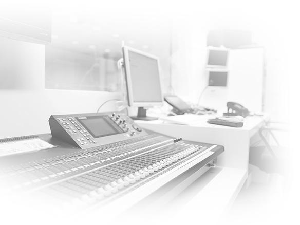 Acoustic technology Digital mixer Yamaha LS9 Interpreting/discussion system Brähler Studio and lapel microphones (lavalier)