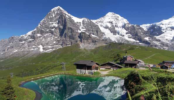 Mark Twain is quoted as saying that Switzerland would be a mighty big place if it were ironed flat, and Ernest Hemingway described it as a small, steep country, much more up and down than sideways.