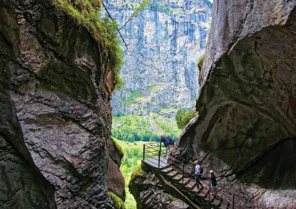 TRÜMMELBACHFÄLLE, LAUTERBRUNNEN VALLEY Trip Information DATES September 7 to 18, 2019 (12 days) SIZE 34 participants (single accommodations limited please call for availability) COST* LUXURY 260 sq.