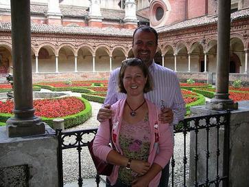Owners of Italian Delights Tours Lynette and Jim Romagnesi Jim and Lynette are passionate travellers and both have proud Italian backgrounds.