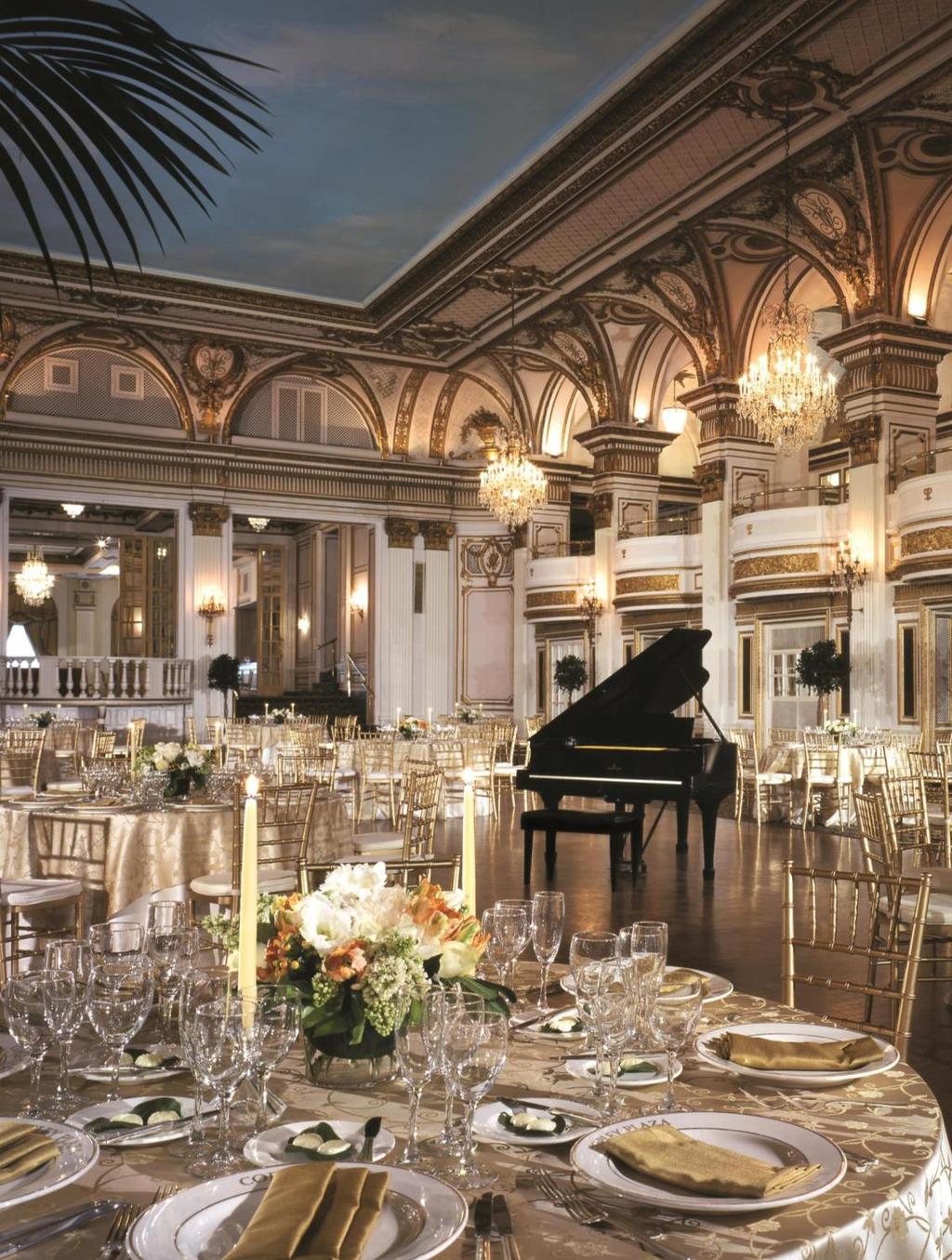 Fairmont Copley Plaza, Boston, USA ICONIC MEETING AND EVENT SPACES Event planners around the world seek out Fairmont as the leading operator of luxury hotels of scale: hotels that can accommodate