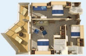 OS OWNER S SUITE WITH BALCONY 541 sq. ft.