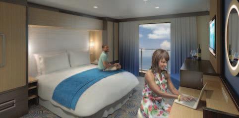 STATEROOM WITH BALCONY 198 sq. ft.