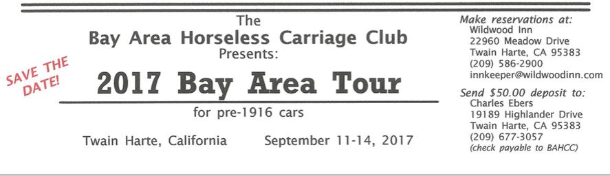 Tour with The Santa Clara Valley Model T Ford Club May 20, 2017 WE received this message from Allan: The SCVMTFC has been invited to bring our antique autos to the 17th Annual Wings of History Air